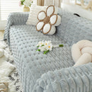 Fluffy Faux Fur Couch Cover Plush Sofa Throw, Warm & Stylish Sofa Protector