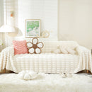 Fluffy Faux Fur Couch Cover Plush Sofa Throw, Warm & Stylish Sofa Protector