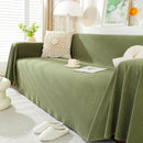 Soft Plush Warm Couch Cover Blanket for Sofa, Waterproof and Machine Washable Couch Throw Cover