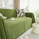Chenille Herringbone Couch Protector Blanket, Stylish Throw Blankets for Couch and Couch Throw Cover