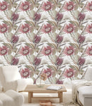 Elegant Pink Protea Wallpaper Smart