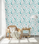 Stylish Poplar Leaves Wallpaper Tasteful