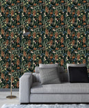 Modish Botanical Plants Wallpaper Fashionable