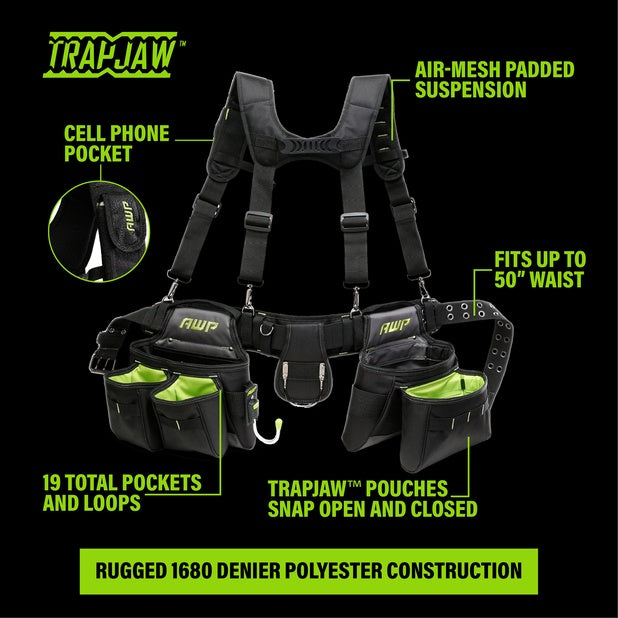 AWP 1L-50-3 TrapJaw Tool Rig with Suspenders