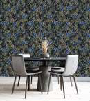 Blueberry Pattern Wallpaper