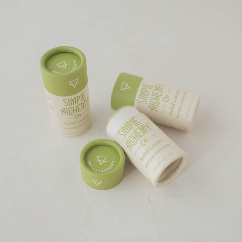 Solid Lotion | Matcha Lavender