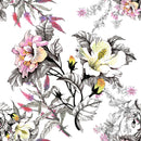 Elegant Light Floral Wallpaper
