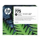 New, Pre-Owned - HP 775 Standard Yield Photo Black (500ml) Ink Cartridge, 1XB21A