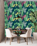 Green Banana Leaves Wallpaper