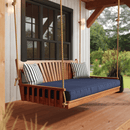 Keystone Amish Co. 4 Foot Sunburst Red Cedar Swing Bed, Natural Stain