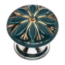 Green Designer 1-2/3 in. Cabinet Knob (Pack of 10)