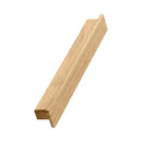 Lacquered Oak Wood "Shelter" Drawer Pulls