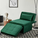 Ainfox 71inch Convertible Sofa Bed Navy Blue,4-in-1 Folding Sofa