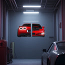 Car neon light sign, Car wall art lighted, Car led wall decor - UvCar22