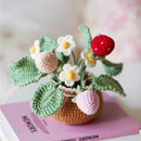 Strawberry Amigurumi Crochet Kit by Wizardi F07N8-M32