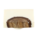 Mascot Hardware Beauty Art 1-1/2 in. Wood & Resin Round Rectangle Cabinet Knob