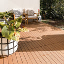 Deck Tiles - Premium WPC Interlocking | DECKO (11.8" x 11.8" x 0.8") - choose color - (One Piece)