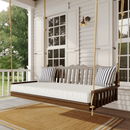 Keystone Amish Co. Twin York Porch Swing Bed, Dark Green Paint