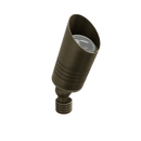 RAL8100 Mini Brass Accent Light Low Voltage LED Outdoor Landscape Spotlight