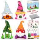 Gnomes Needle Felting Kit. Wizardi DIY Wool Craft F07N8-Z-01