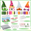 Gnomes Needle Felting Kit. Wizardi DIY Wool Craft F07N8-Z-01