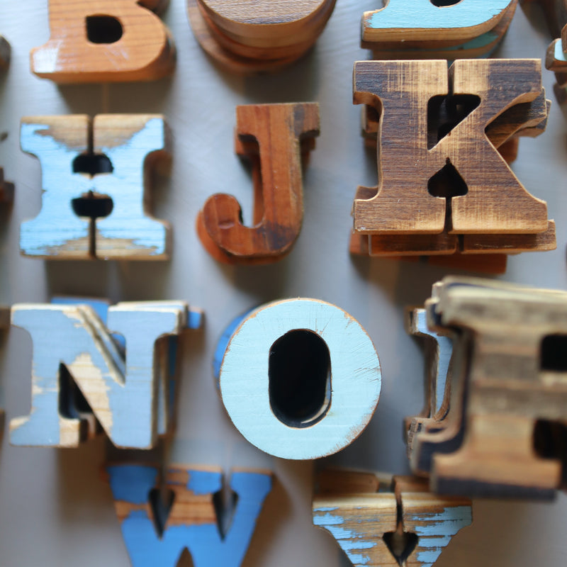 Little Wooden Letters