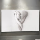 Eternal Love Figure Abstract Wall Art VI