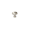 Mushroom 1-1/5 in. Satin Nickel Round Cabinet Knob (10-Pack)
