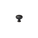 Mushroom 1-1/5 in. Satin Nickel Round Cabinet Knob (10-Pack)