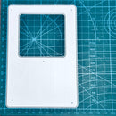 Rectangle Scrapbooking Cutting Die by Wizardi QJ07