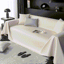 Waterproof Faux Leather Couch Throw Covers, Pet Couch Cover, Non Slip Furniture Covers for Leather Sofas
