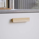Lacquered Oak Wood "Ante" Drawer Pulls