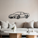 NSX Perspective Metal Car Wall Art - NC1128