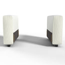 Ainfox Module Sofa Oversized Sectional Sofa Armrest Beige For Living Room