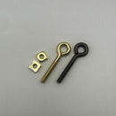 Durable Victorian Style Eyelet Posts for Dresser Drawer Pulls and Bail Handles