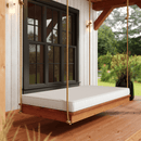Keystone Amish Co. Laguna Twin Red Cedar Daybed Swing With Ropes