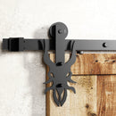 Non-Bypass Sliding Barn Door Hardware Kit - Imperial Design Roller