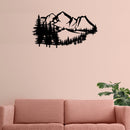 Maroon Bells Peak Metal Wall Art – Colorado Aspen Scenic Mountain Wall Decor