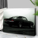 Race Car Vintage Canvas Wall Art