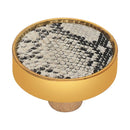 Mascot Hardware 1-3/5 in. Leatherite Drawer Cabinet Knob