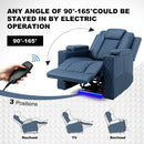 Massage Recliner with LED Lighting H7137