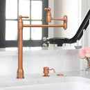 Dual Outlet Copper Garbage Disposal Kitchen Air Switch Kit
