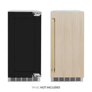 ZLINE 15" Touchstone Gourmet Ice Maker Drain Pump Panel Ready Door Champagne Bronze IGMDPZ-15-CB