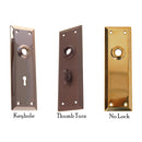 Door Knob Trim Plate