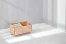 calla Solid Wood Jigsaw Shelf with Removable Legs