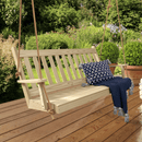 Keystone Amish Co. 5 Foot Franklin Porch Swing, Black