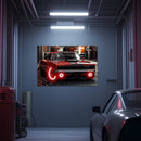 Car light up sign, Car wall art lighted, Car led sign - UvCar19