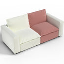 Ainfox Rainbow Module Sofa LoveSeat Colorful Sofa for Living Room