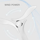 Black 54" DC Motor 6 Speed Ceiling Fan with LED Lighting