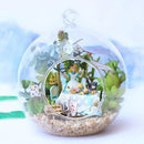 Miniature Wizardi Roombox Kit - Alice forest afternoon tea Dollhouse Kit